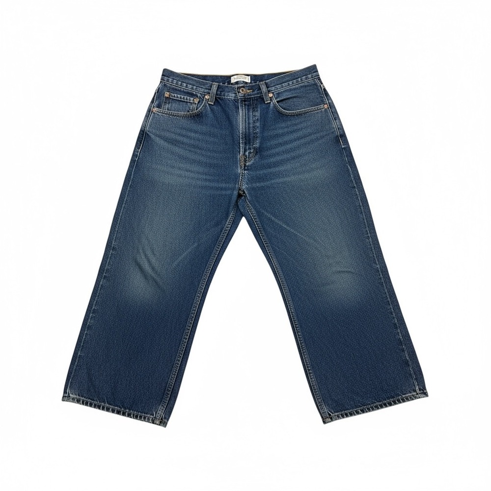 Levi's SilverTab Baggy Fit Student Jeans‎ 29x19 Blue Denim Mens